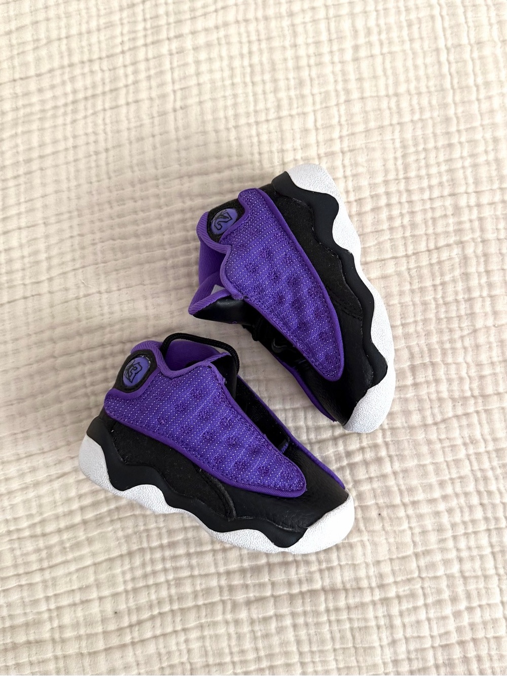 Air Jordan 13 Retro Toddler Sneakers Purple Venom